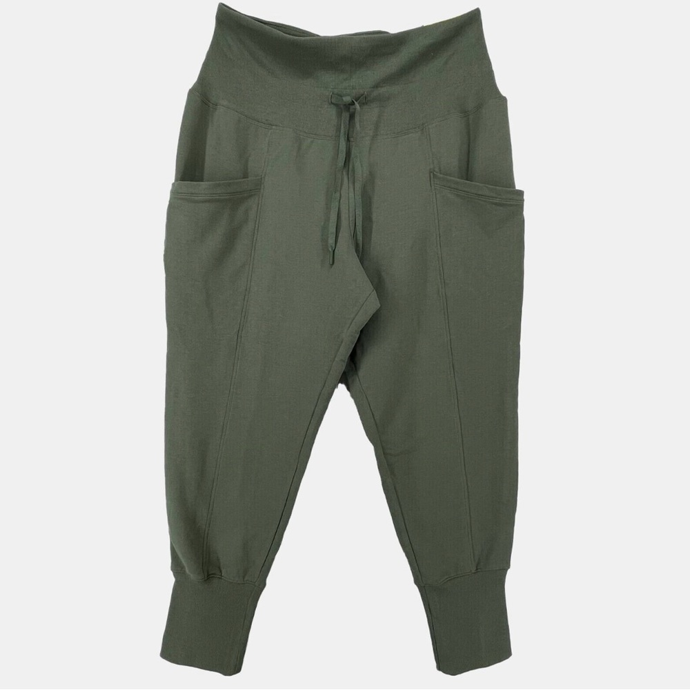 All In Motion High Waisted Olive Green Jogger Sweatpants - Size XL